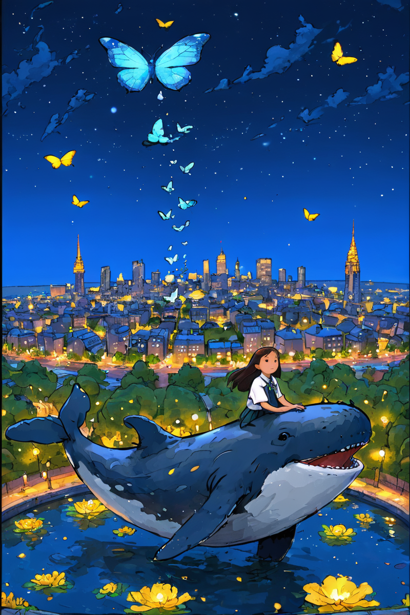 Urban Fantasy Whale