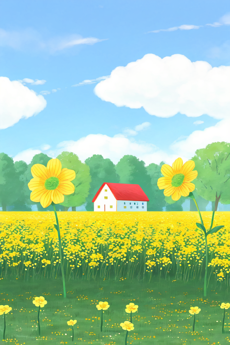 Rural Flower Sea-1