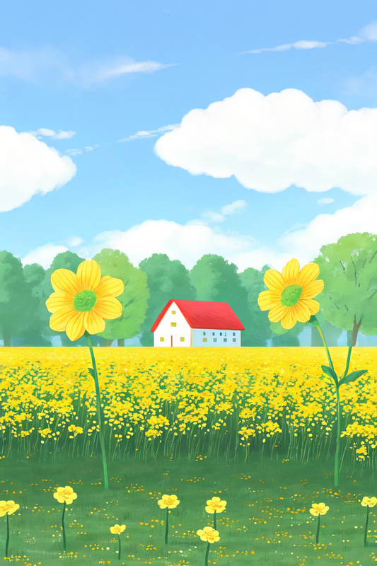 Rural Flower Sea-1